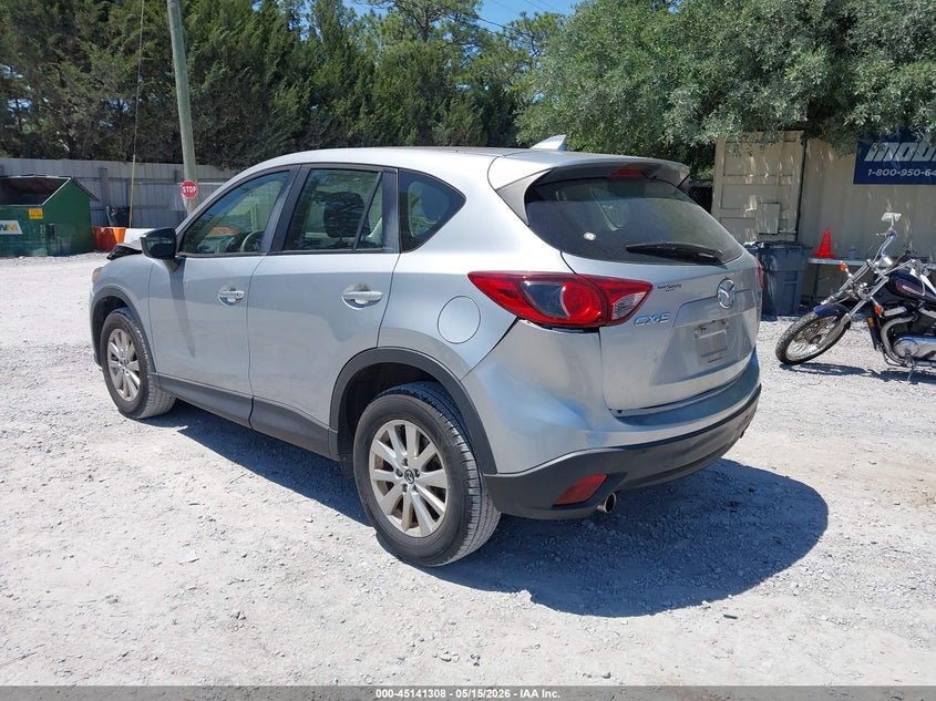 Vin: jm3ke2by5g0845596, lot: 45638947, mazda cx-5 sport 20163