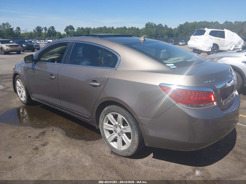 Vin: 1g4gc5ed5bf120631, lot: 45638990, buick lacrosse cxl 20113