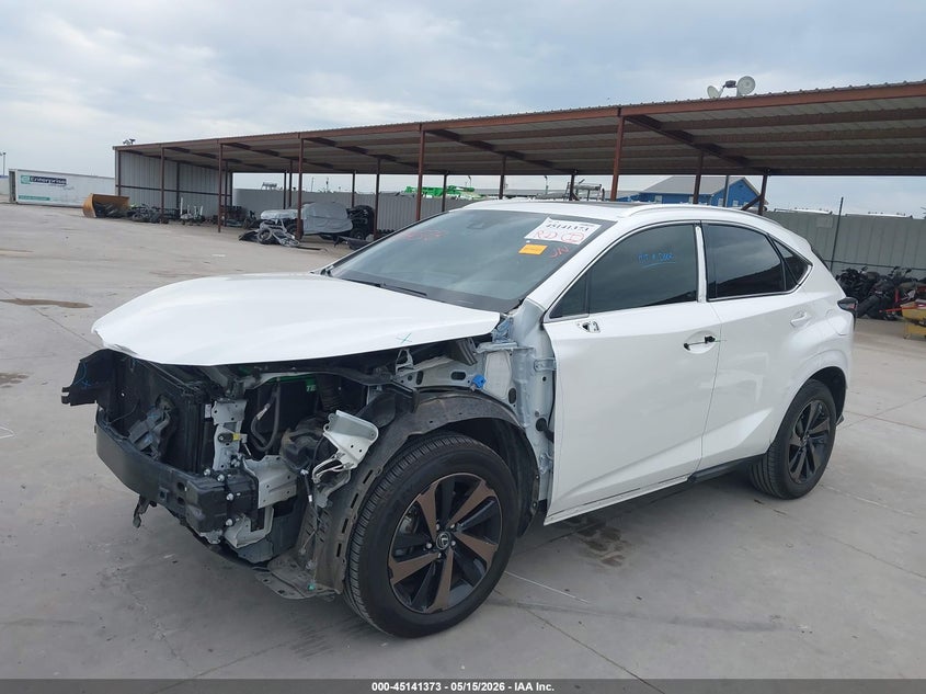 Vin: jtjgarbz8l2168275, lot: 45639012, lexus nx 300 20202