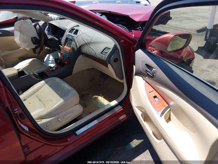 2010 LEXUS ES SEDAN 3.5L V-6 DOHC, VVT, 272HP