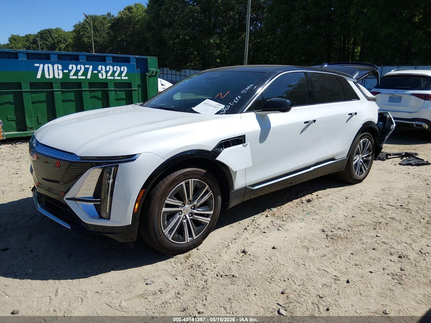 2025 CADILLAC LYRIQ auction photo 2