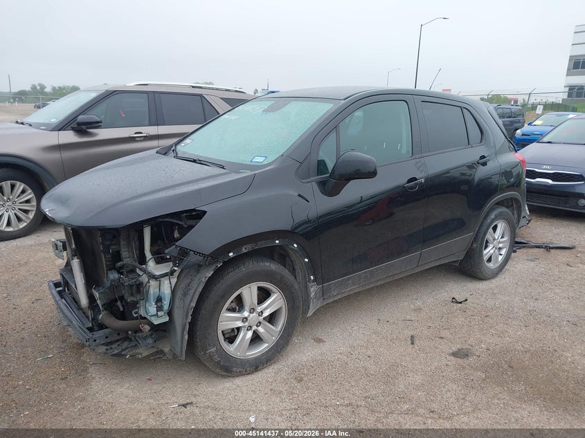 VIN 3GNCJKSB0LL289691 2020 CHEVROLET TRAX FWD LS