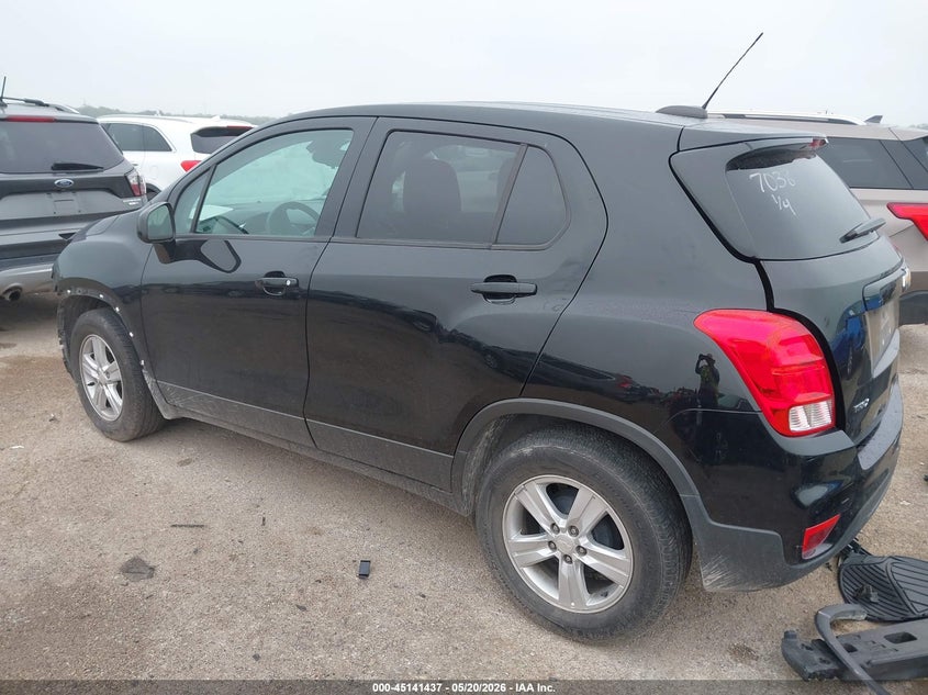 VIN 3GNCJKSB0LL289691 2020 CHEVROLET TRAX FWD LS