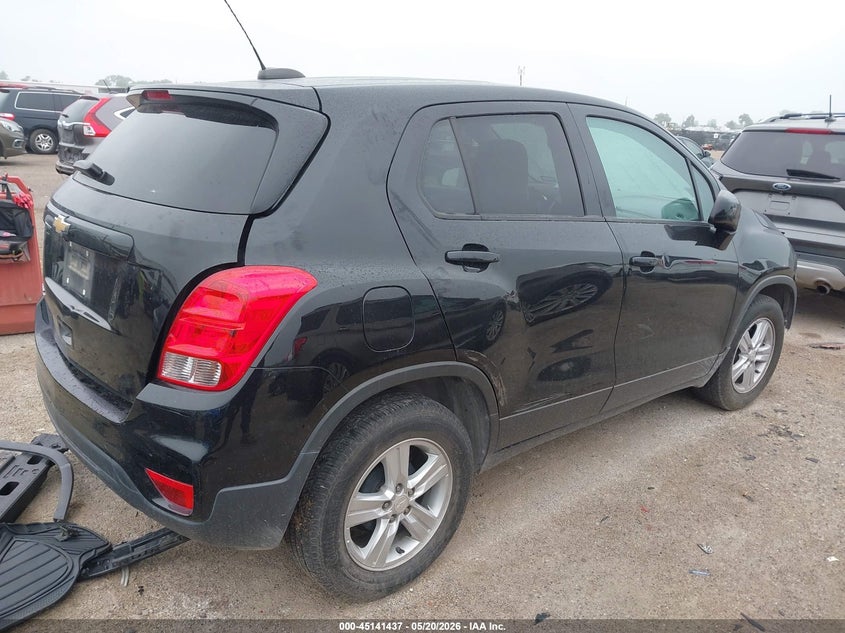 VIN 3GNCJKSB0LL289691 2020 CHEVROLET TRAX FWD LS