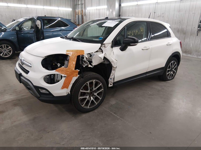 Vin: zfbcfyet0gp334557, lot: 45639149, fiat 500x trekking plus 20162