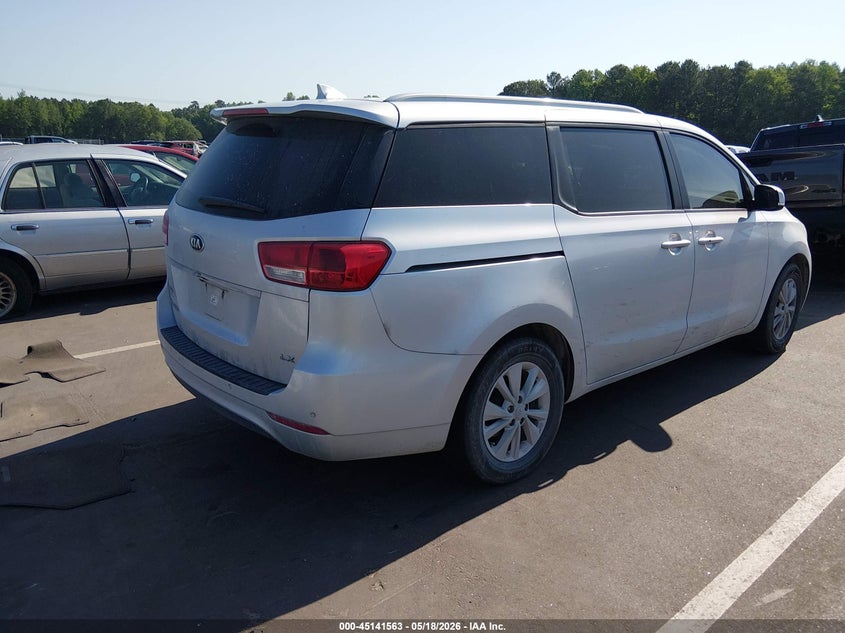 VIN KNDMB5C12H6282311 2017 KIA SEDONA LX