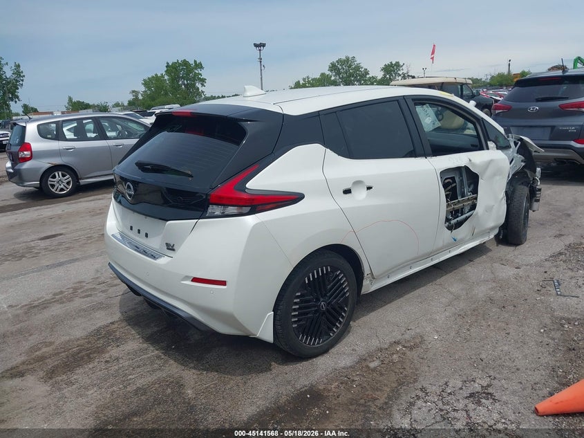 Vin: 1n4cz1cv0pc558364, lot: 45639207, nissan leaf sv plus 60 kwh 20234
