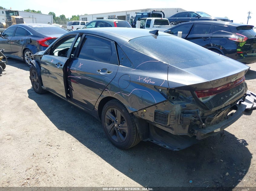 2022 HYUNDAI ELANTRA(VIN: 5NPLS4AG9NH078619