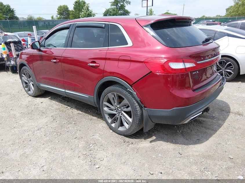 Vin: 2lmpj8lr5jbl11475, lot: 45639220, lincoln mkx reserve 20183