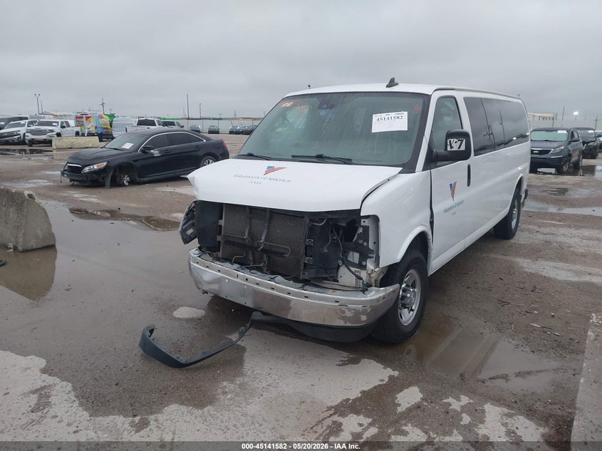Vin: 1gazgpfg8k1371865, lot: 45639221, chevrolet express 3500 lt 20192