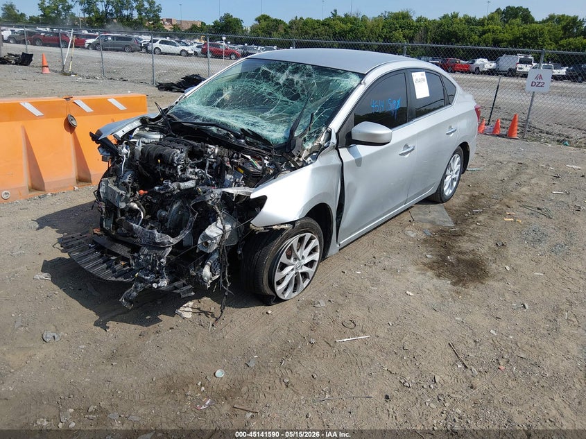 2019 Nissan Sentra Sv 3N1AB7AP3KY435657 photo 1