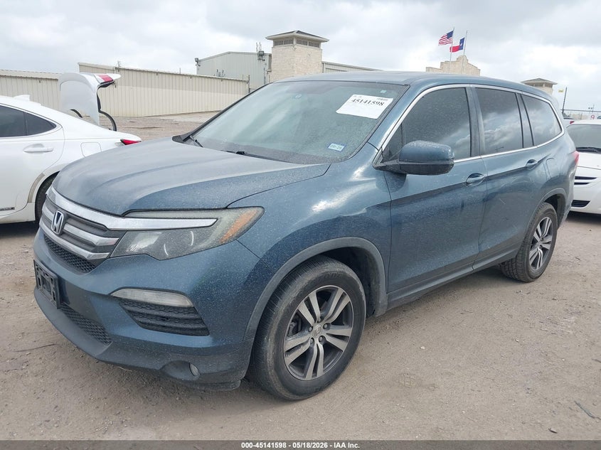 5FNYF5H58HB043206 2017 HONDA PILOT EX-L photo 1