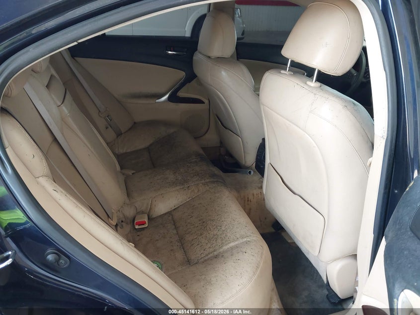 2007 LEXUS IS SEDAN 2.5L V-6 DI, DOHC, VVT, 204HP