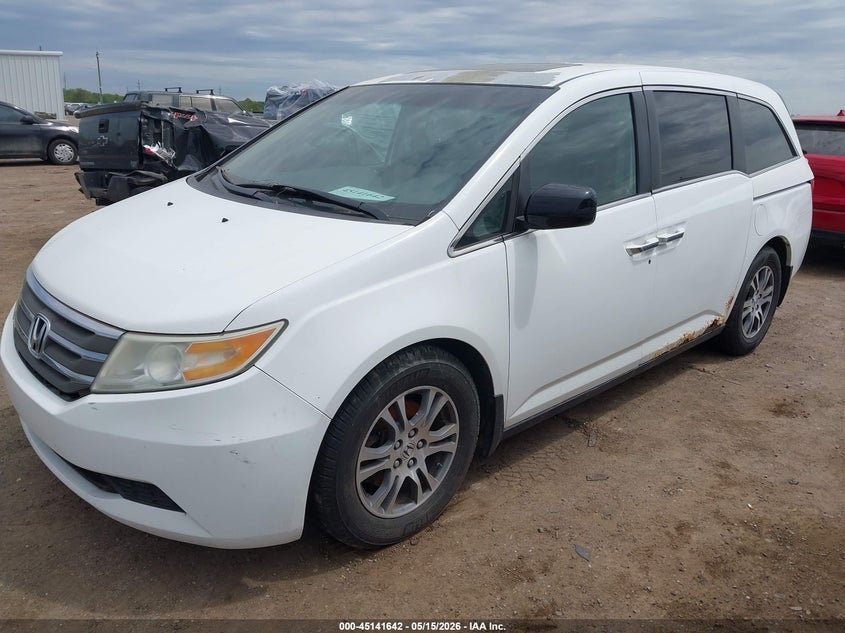 2011 Honda Odyssey Ex-L 5FNRL5H64BB005100 photo 1