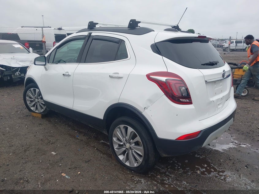 Vin: kl4cjasb5kb903602, lot: 45639304, buick encore fwd preferred 20193