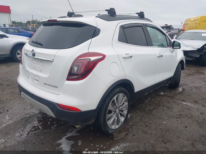 Vin: kl4cjasb5kb903602, lot: 45639304, buick encore fwd preferred 20194