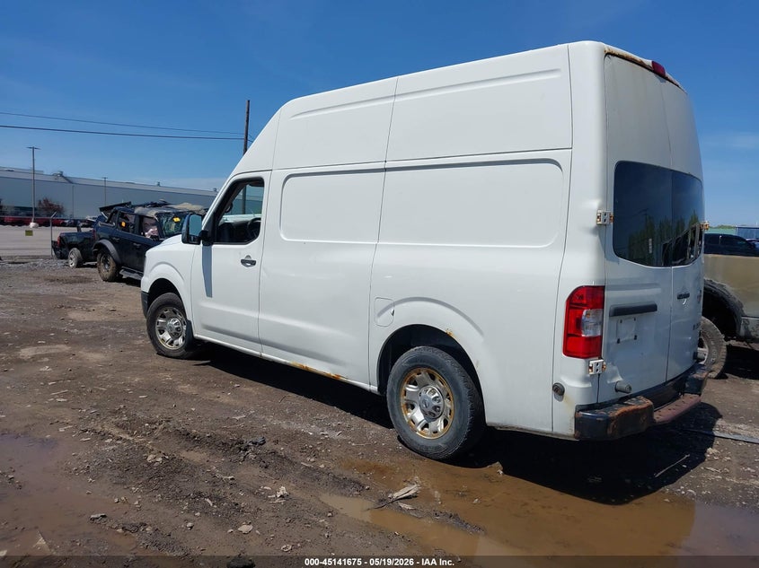 Vin: 1n6bf0ly9hn809565, lot: 45639314, nissan nv cargo nv2500 hd sv v6 20173