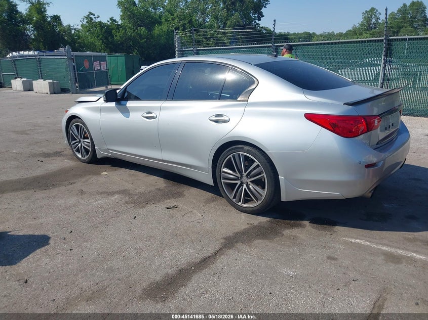 2017 INFINITI Q50 SEDAN 3.0L V-6 DI, DOHC, VVT, TURBO, 300HP