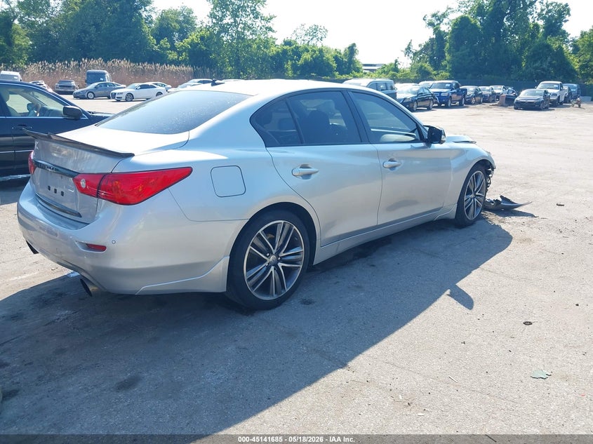 2017 INFINITI Q50 SEDAN 3.0L V-6 DI, DOHC, VVT, TURBO, 300HP