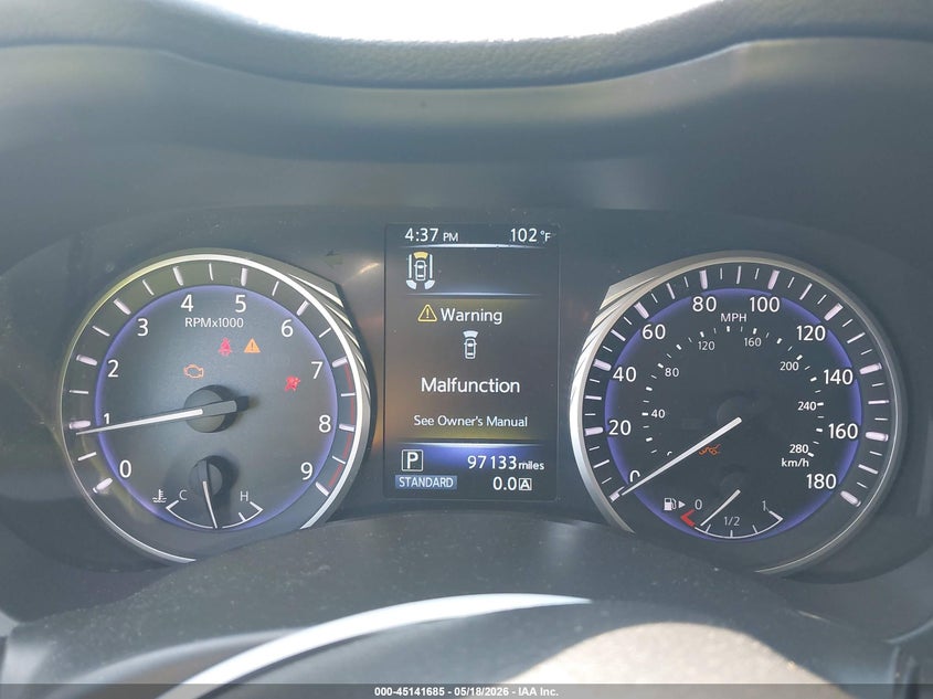 2017 INFINITI Q50 SEDAN 3.0L V-6 DI, DOHC, VVT, TURBO, 300HP
