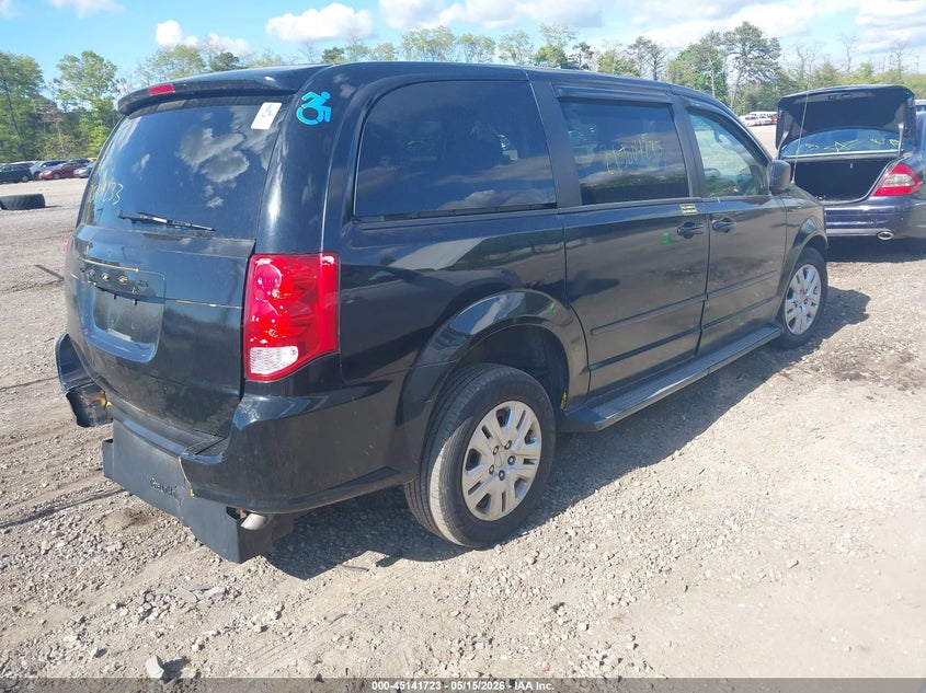 Vin: 2c4rdgbg4hr637716, lot: 45639362, dodge grand caravan se 20174