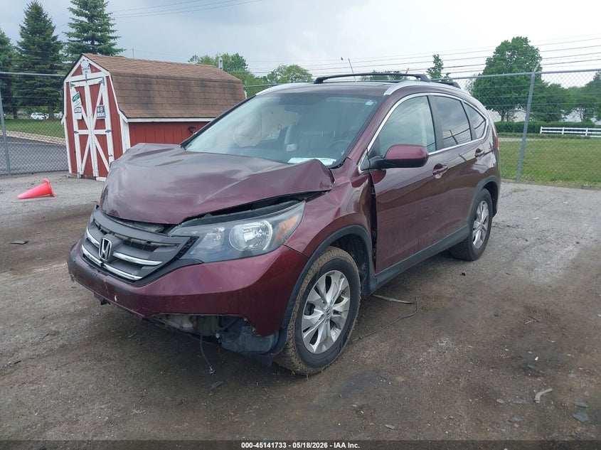 2012 Honda Cr-v 2.4 Cr-V Ex-L brown Lot 111045141733 Vin 5J6RM4H77CL041825