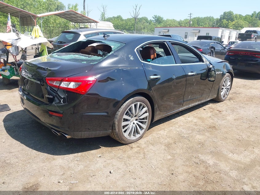 Vin: zam57xsa4g1188392, lot: 45639524, maserati ghibli 20164