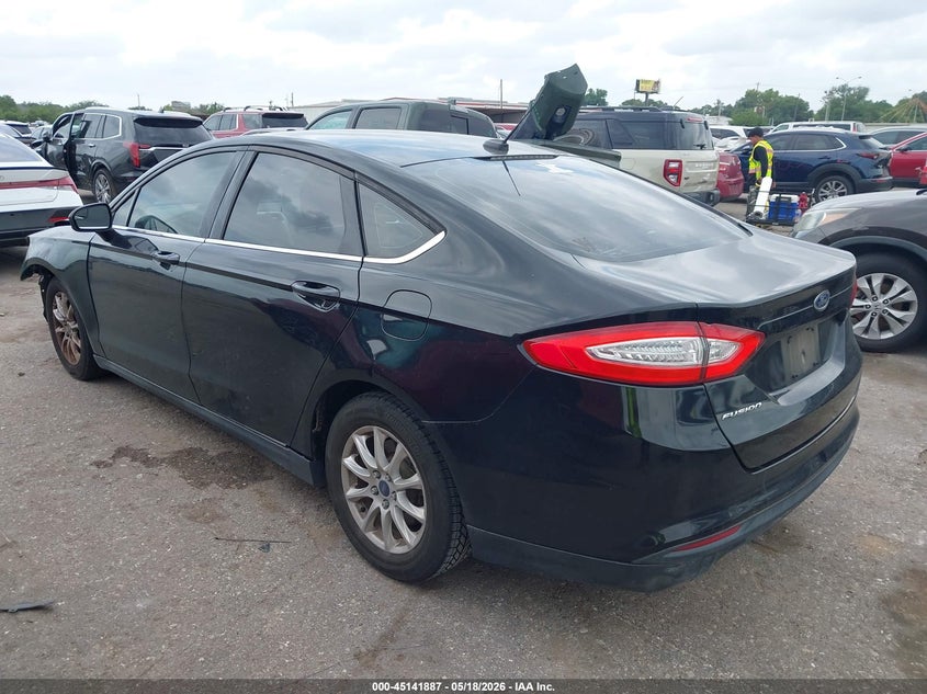 Vin: 3fa6p0g70gr376156, lot: 45639526, ford fusion s 20163