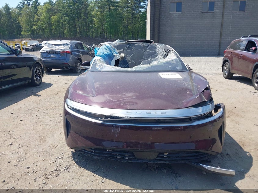 2025 Lucid Air Touring VIN: 50EA1TEAXSA009740 Lot: 45141895