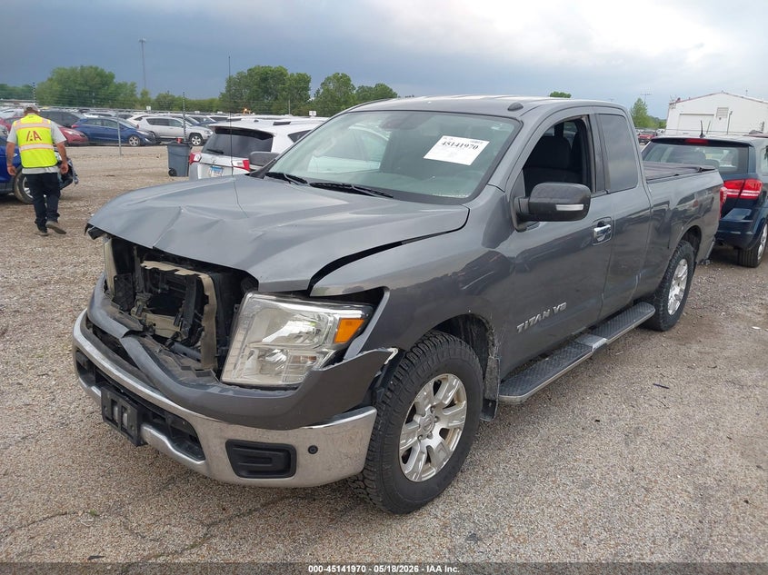 1N6AA1C6XKN503562 2019 Nissan Titan Sv photo 1