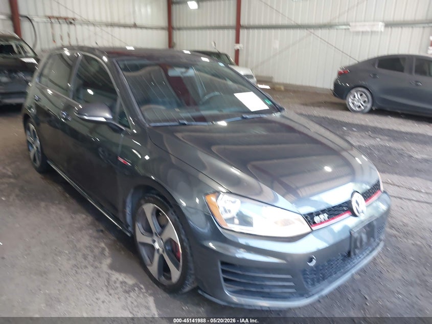 2017 VOLKSWAGEN GOLF GTI AUTOBAHN 4-DOOR/S 4-DOOR/SE 4-DOOR/SPORT 4-DOOR