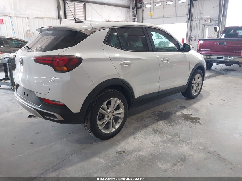 Vin: kl4mmbs28lb107686, lot: 45639660, buick encore gx fwd preferred 20204