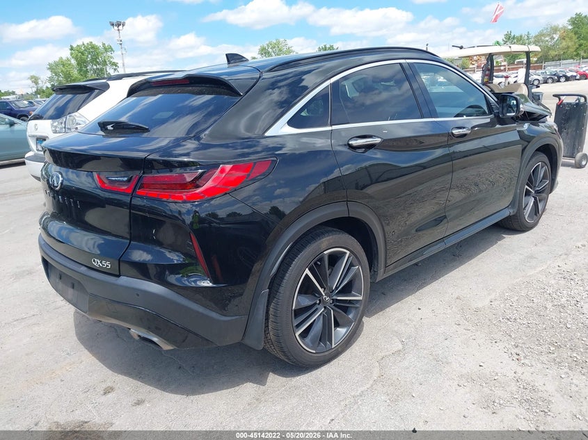 Vin: 3pcaj5jr9pf114795, lot: 45639661, infiniti qx55 luxe awd 20234