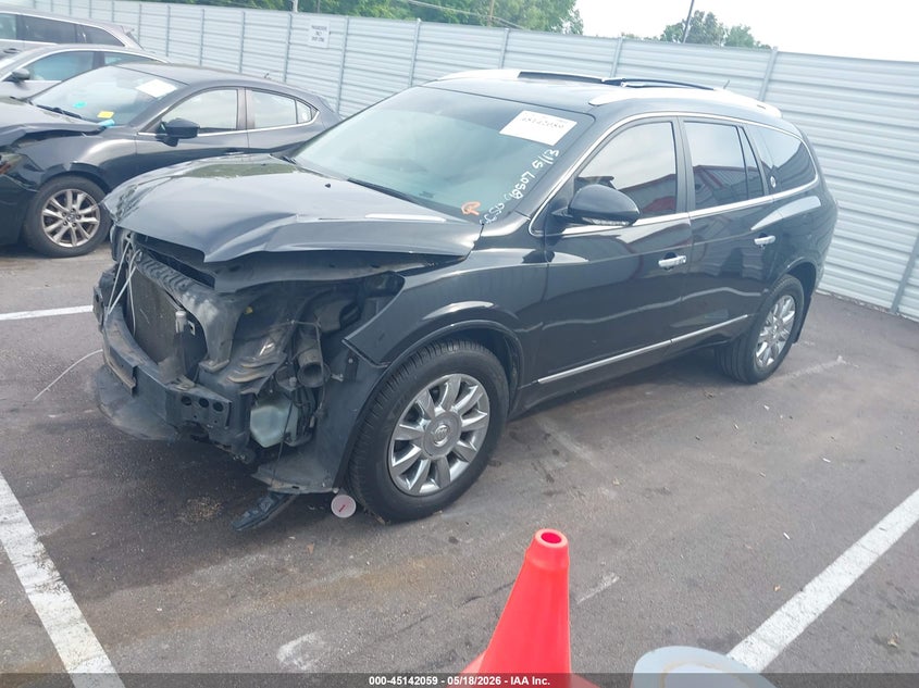 Vin: 5gakrckd5fj191807, lot: 45639698, buick enclave premium 20152