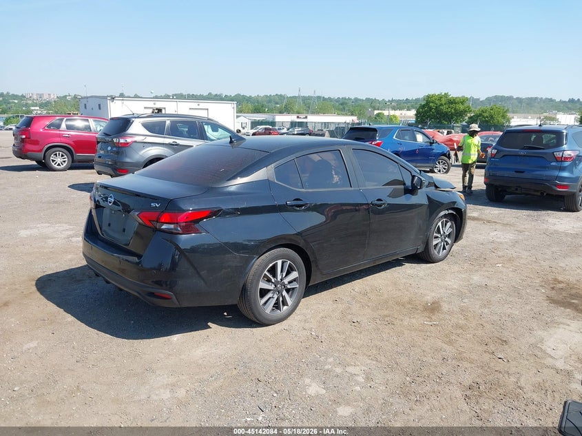 Vin: 3n1cn8ev7ll863986, lot: 45639723, nissan versa sv xtronic cvt 20204