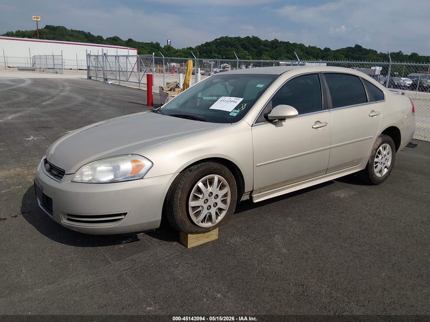 Vin: 2g1wd5em6b1306434, lot: 45639733, chevrolet impala police 20112
