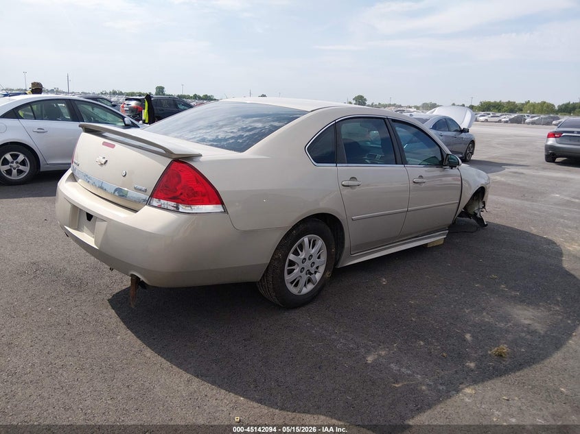 Vin: 2g1wd5em6b1306434, lot: 45639733, chevrolet impala police 20114