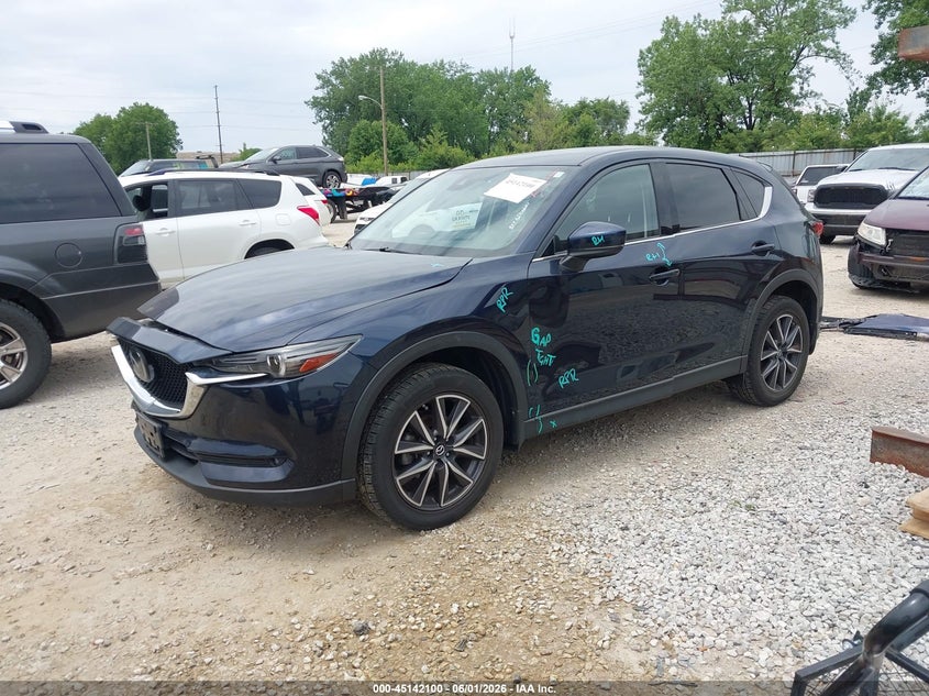 Vin: jm3kfbdl4h0156469, lot: 45639739, mazda cx-5 grand touring 20172