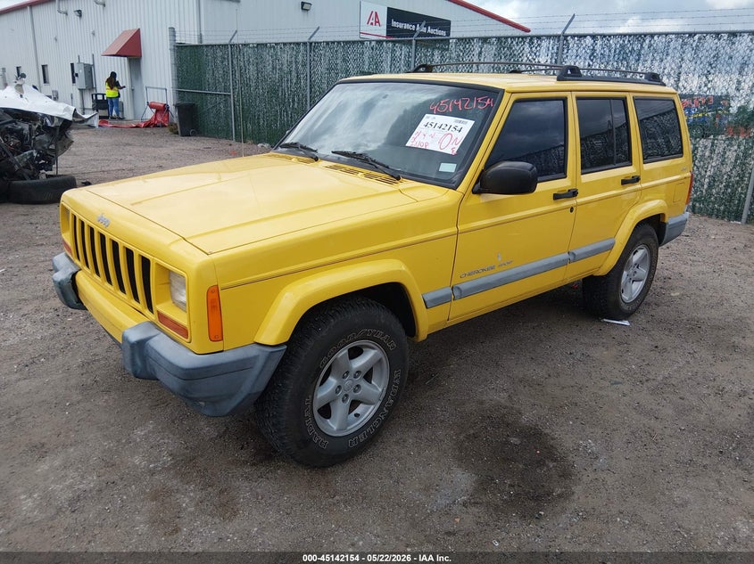 2001 JEEP CHEROKEE auction photo 2