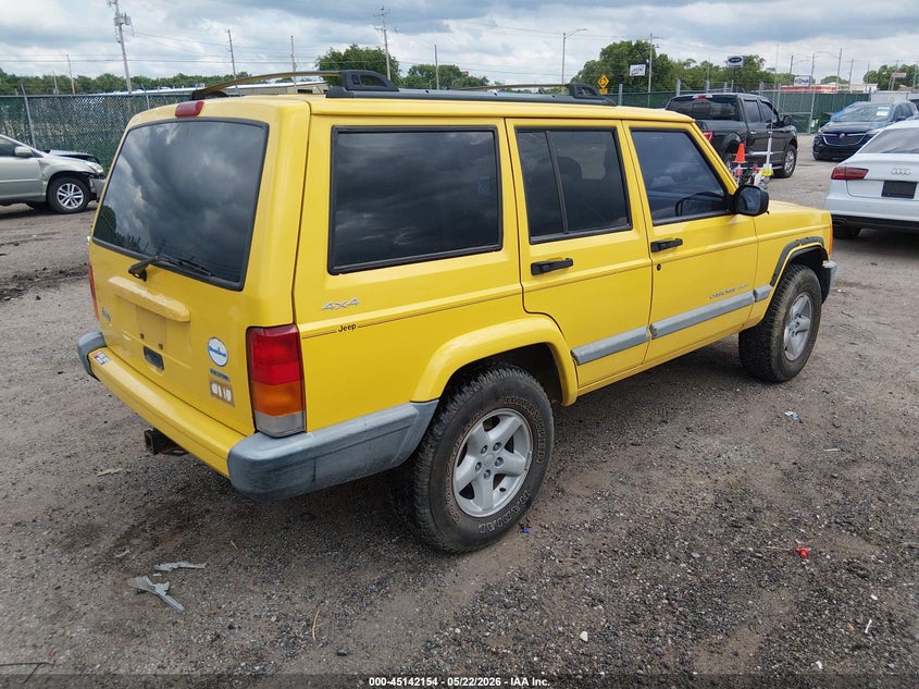 2001 JEEP CHEROKEE auction photo 4