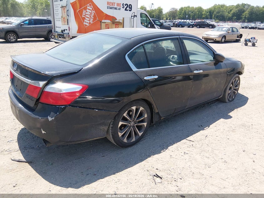 2014 HONDA ACCORD auction photo 4