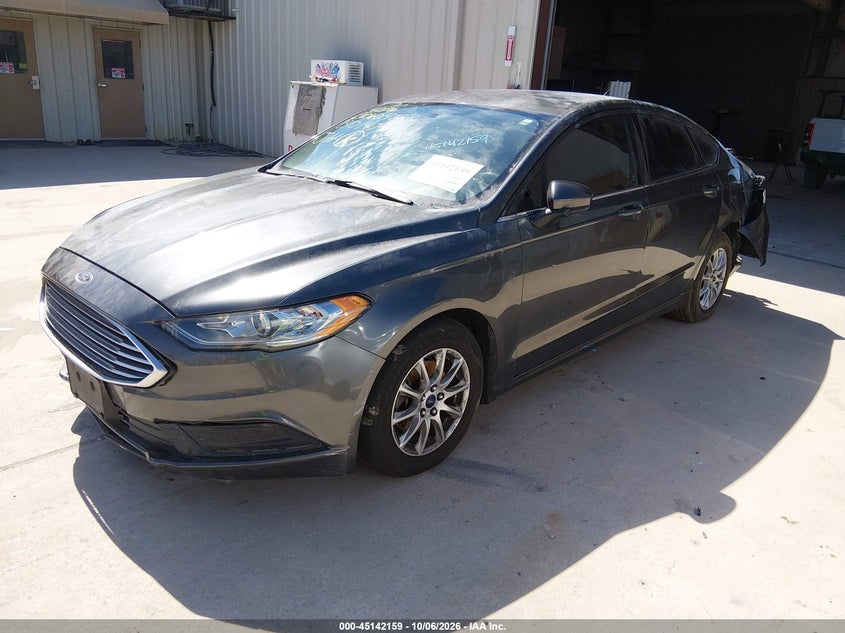 Vin: 3fa6p0g70hr301474, lot: 45639798, ford fusion s 20172