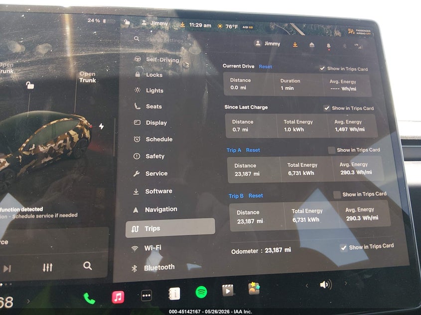 2024 TESLA MODEL 3 ELECTRIC(VIN: 5YJ3E1EB1RF817247