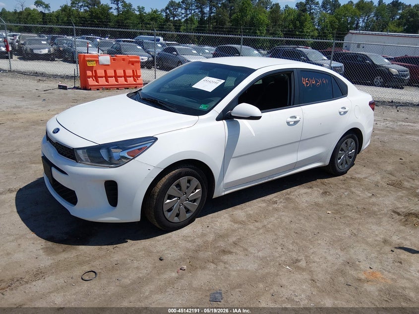 2020 KIA RIO SEDAN 1.6L I-4 DOHC, VVT, 120HP