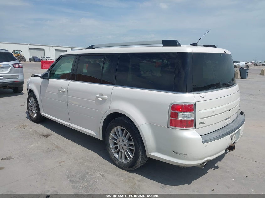 Vin: 2fmgk5c83dbd01174, lot: 45639853, ford flex sel 20133