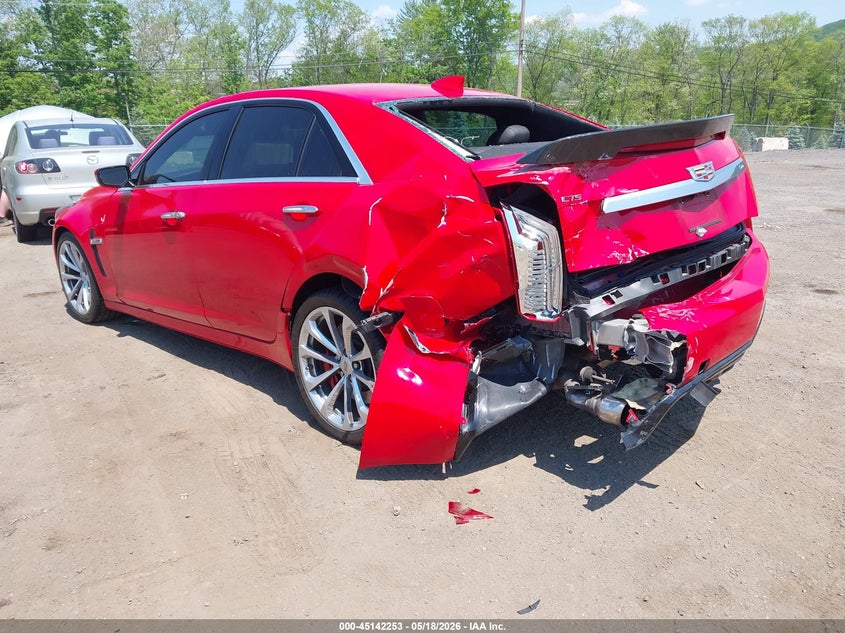 Vin: 1g6a15s63k0143420, lot: 45639892, cadillac cts-v 20193