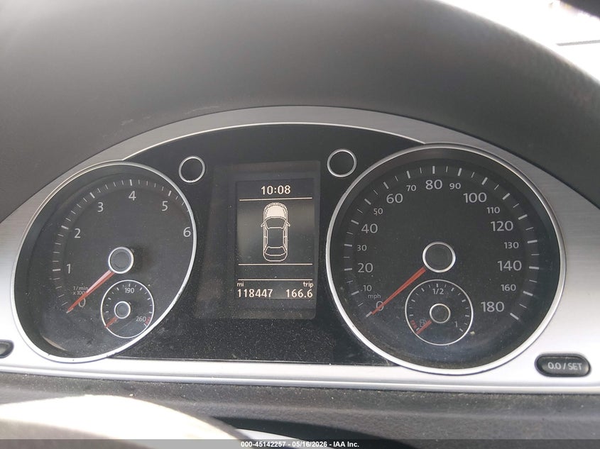 2013 Volkswagen Cc 2.0T Sport VIN: WVWBP7AN2DE559873 Lot: 45142257