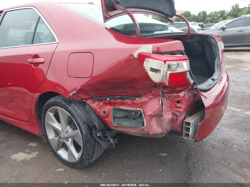 2012 TOYOTA CAMRY SEDAN 2.5L I-4 DOHC, VVT, 178HP