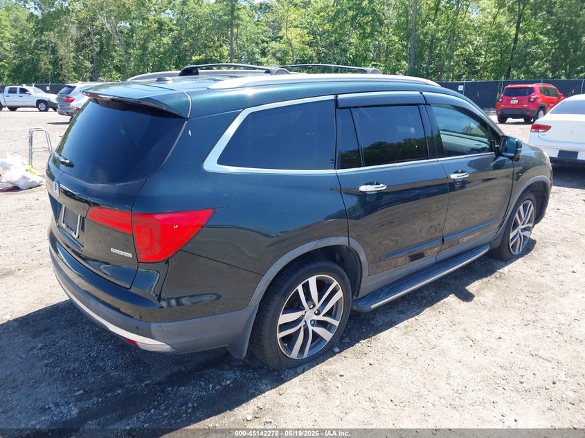 Vin: 5fnyf5h92hb018577, lot: 45639917, honda pilot touring 20174