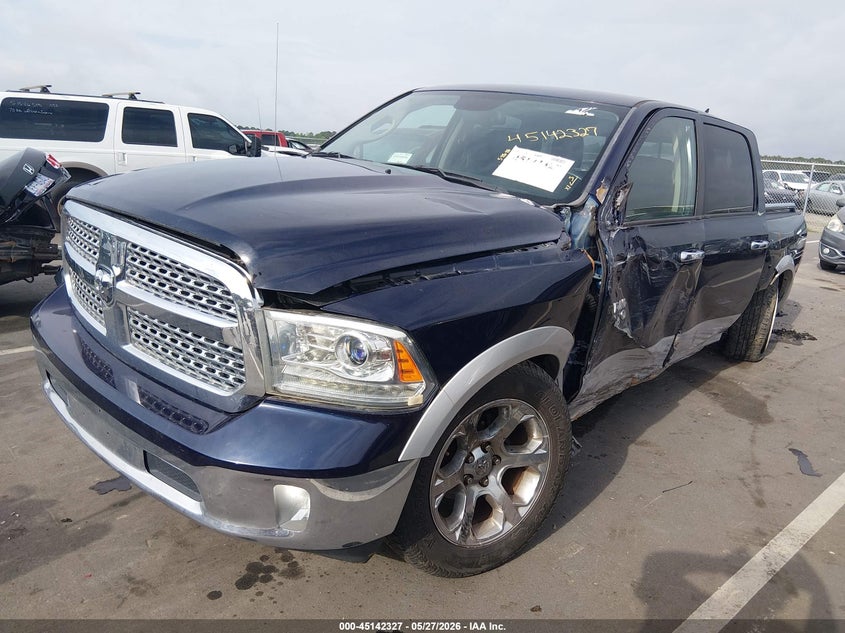 Vin: 1c6rr7ng1gs285406, lot: 45639966, ram 1500 laramie 20162